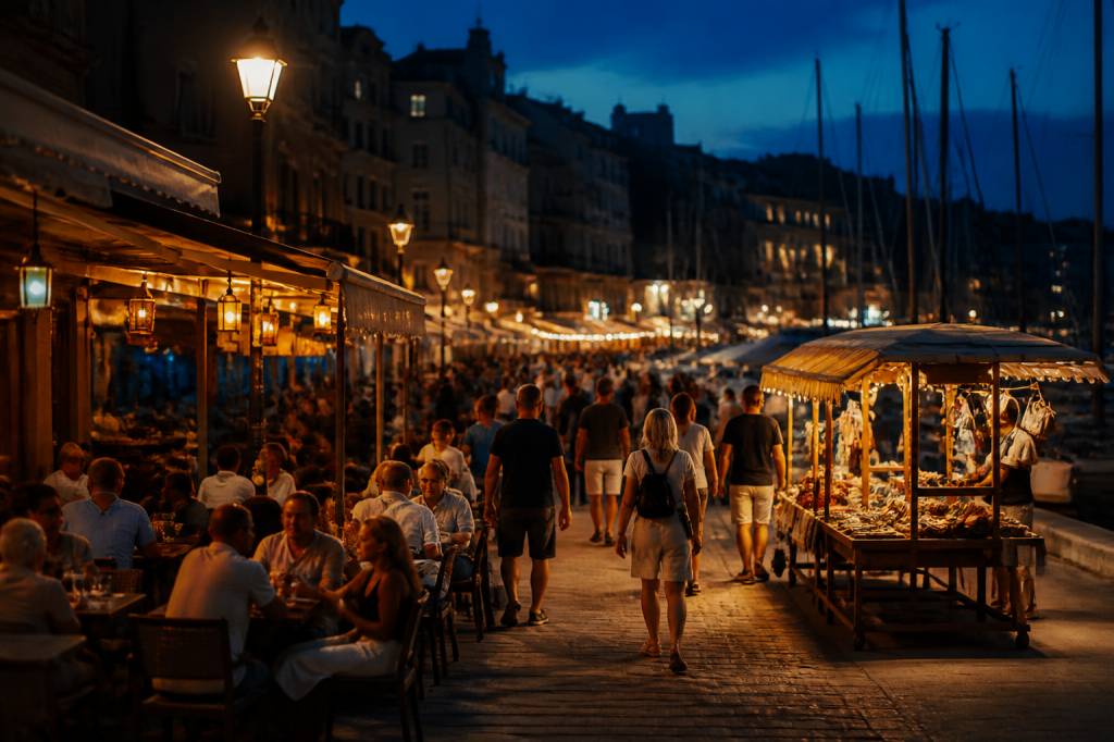 Marché nocturne dans le bouche du rhone : où sortir et que découvrir en soirée
